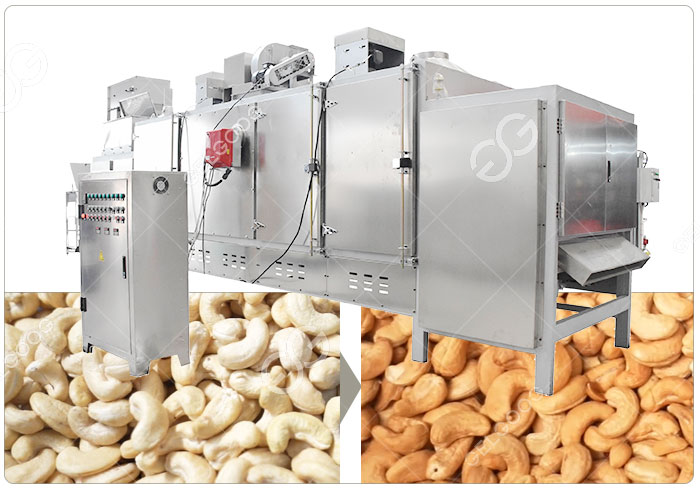 Advantages of Industrial Nut Roasting Cooling Machine